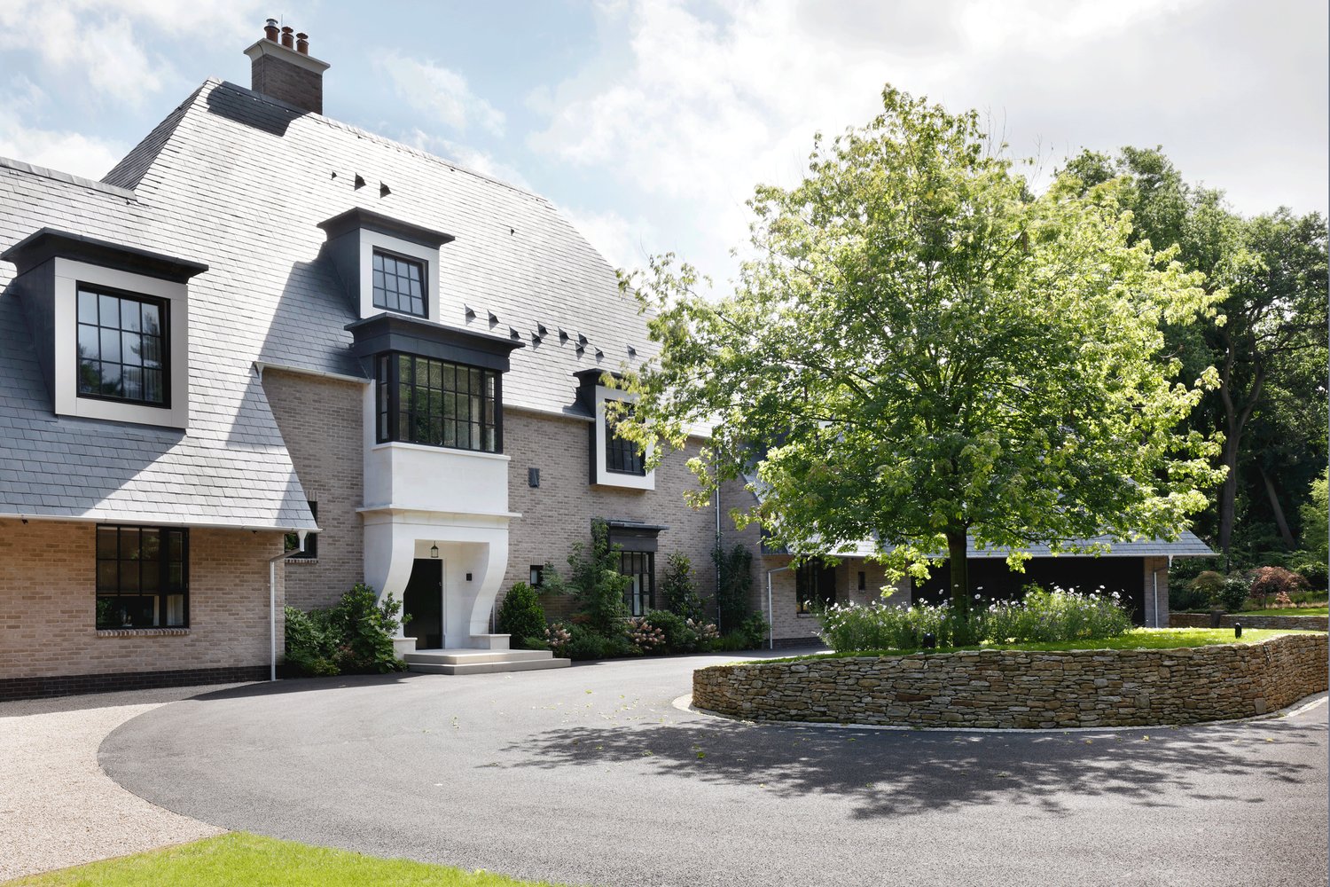 Private country residence architecture by Janine Stone — English manor house